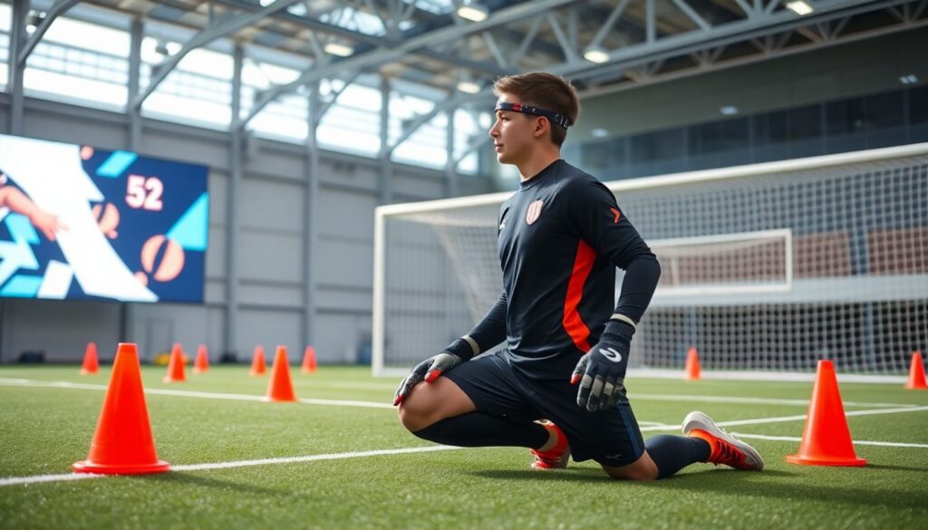 Роль мозговых тренировок в подготовке вратарей к матчам - иллюстрация