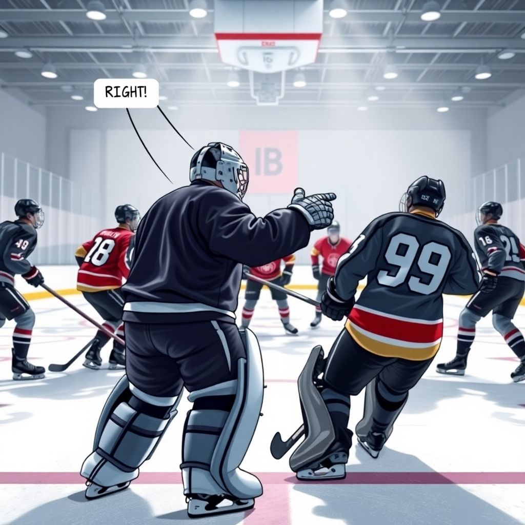 Коммуникация между защитниками и вратарём на льду: ключевые принципы взаимодействия