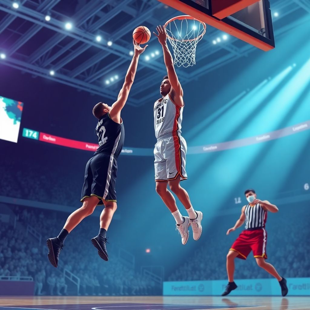 Тактика блокирования дальних бросков без фола в баскетболе