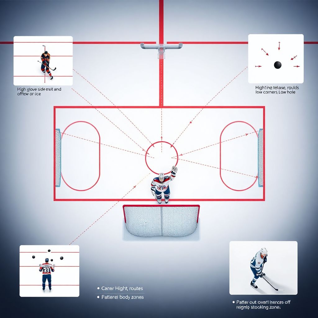 Визуализация routing вратаря: как легко запоминать траектории бросков
