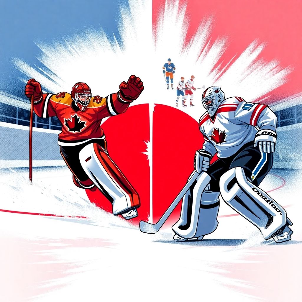 Сравнение стилей игры вратарей Европы и Канады в сухих матчах