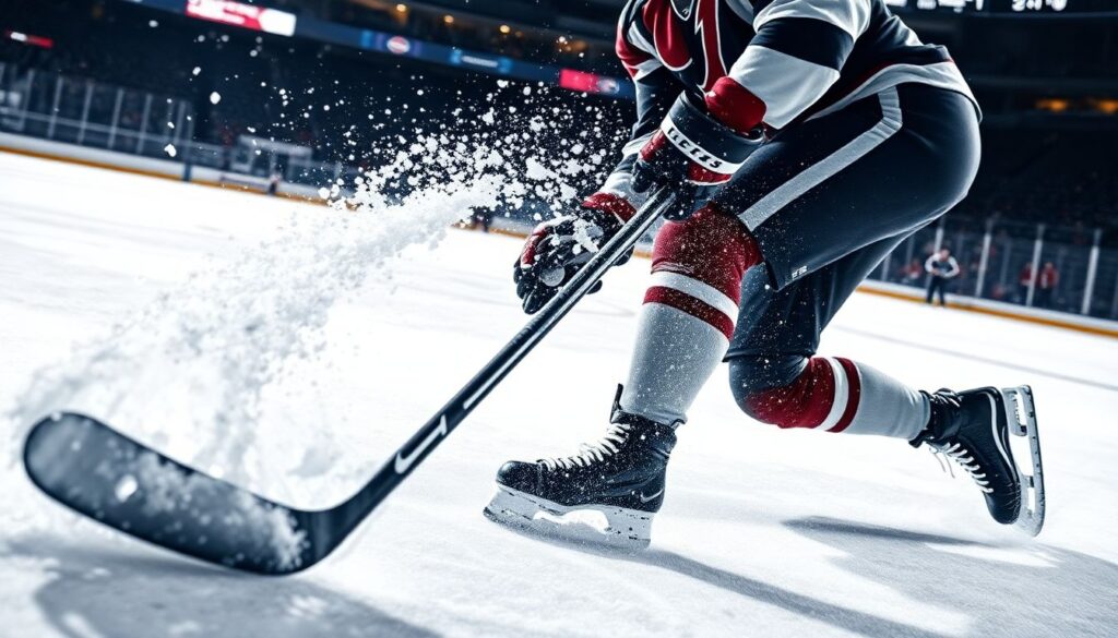 Анатомия удара: как физика влияет на полёты шайбы - иллюстрация