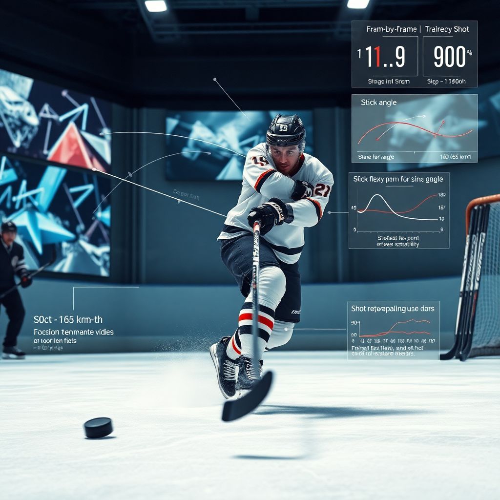 Анатомия удара: как физика влияет на скорость и полёт шайбы