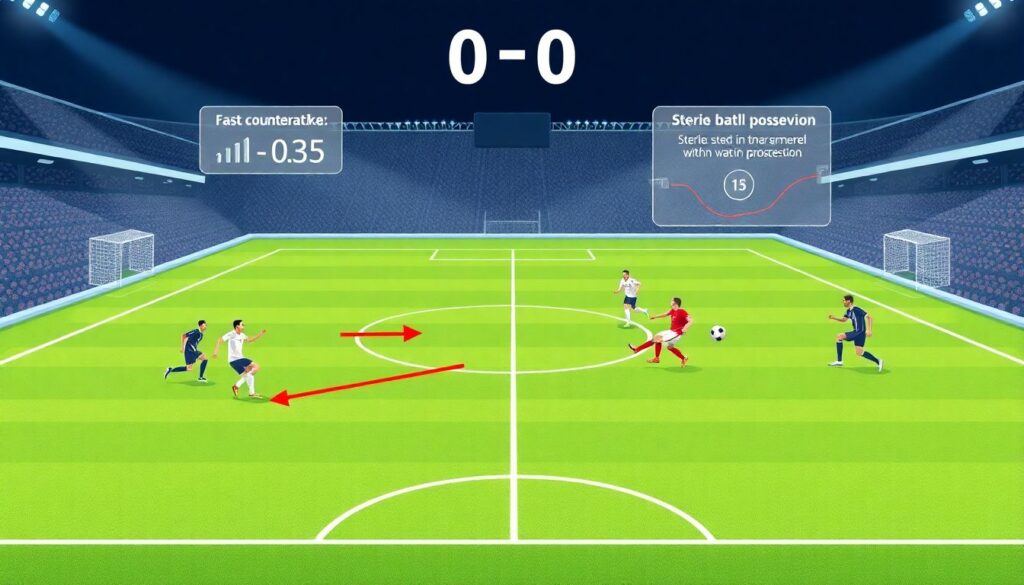 Разбор матчевых ситуаций: остановка на 0:0 и ответная атака - иллюстрация
