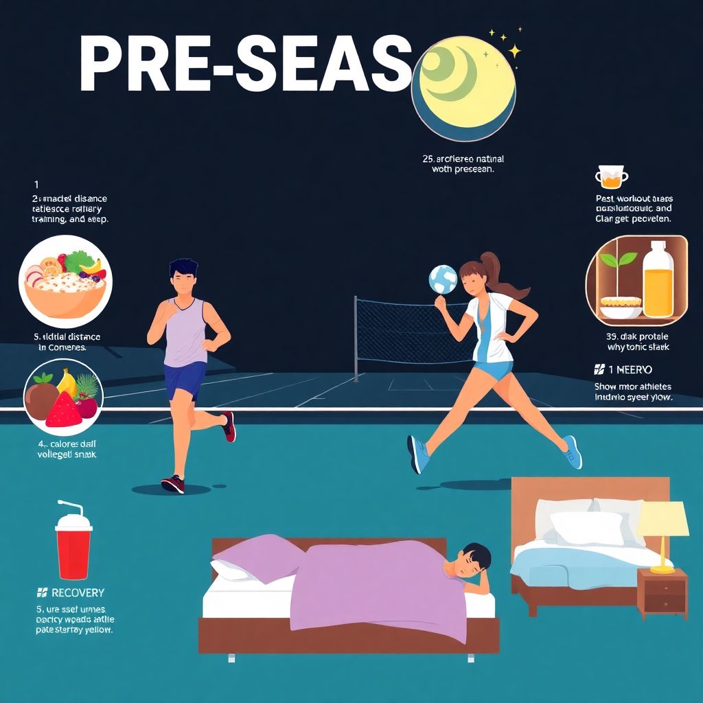 Правильная подготовка к сезону: режим питания и восстановления спортсмена