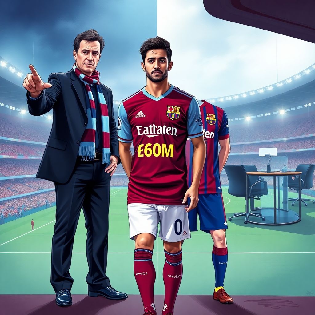 Астон Вилла предлагает Барселоне 60 млн евро за форварда и меняет баланс сил