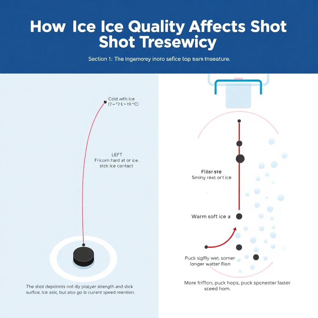 Влияние льда на траекторию броска в хоккее и как точно учитывать условия