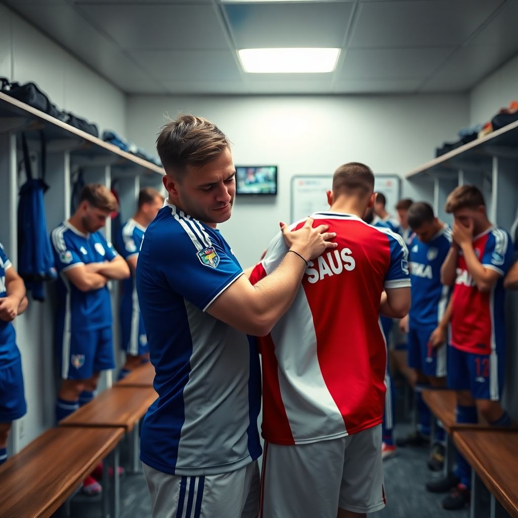 Максим Петров со слезами провожает Сауся из Балтики в московский Спартак